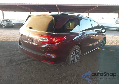 2019 Honda Odyssey Elite from USA, damaged, VIN 5FNRL6H98KB126616